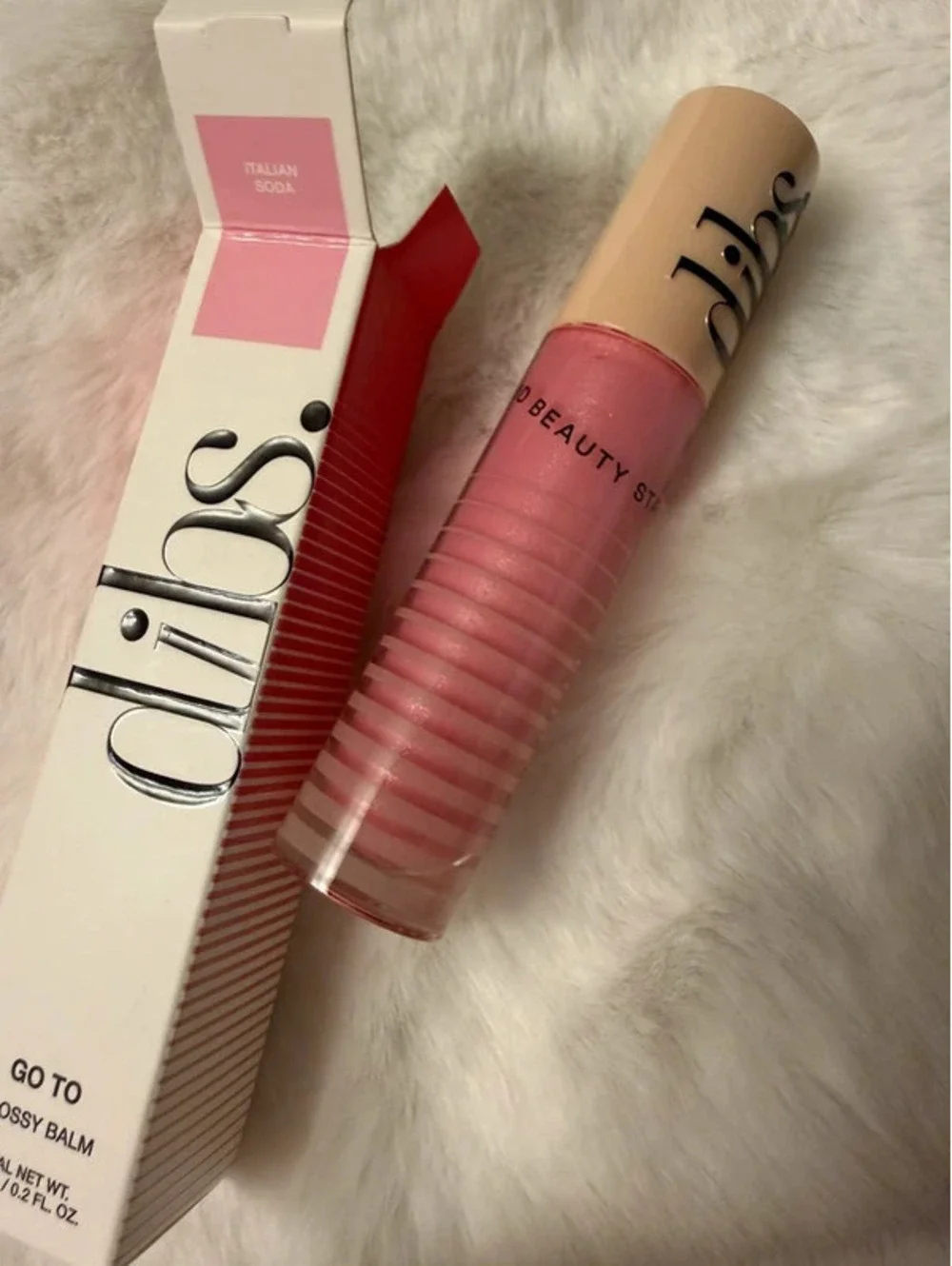 DIBS Beauty Go To Glossy Balm Italian Soda Full Size New